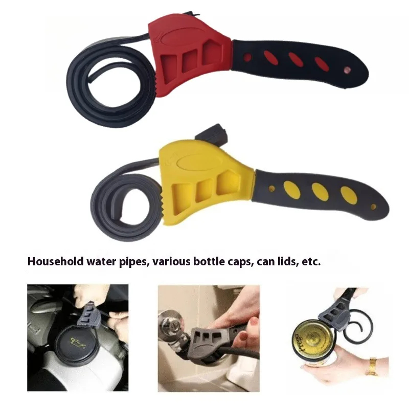 Pipe Wrench Adjustable - Llave Ajustable de Goma de 6