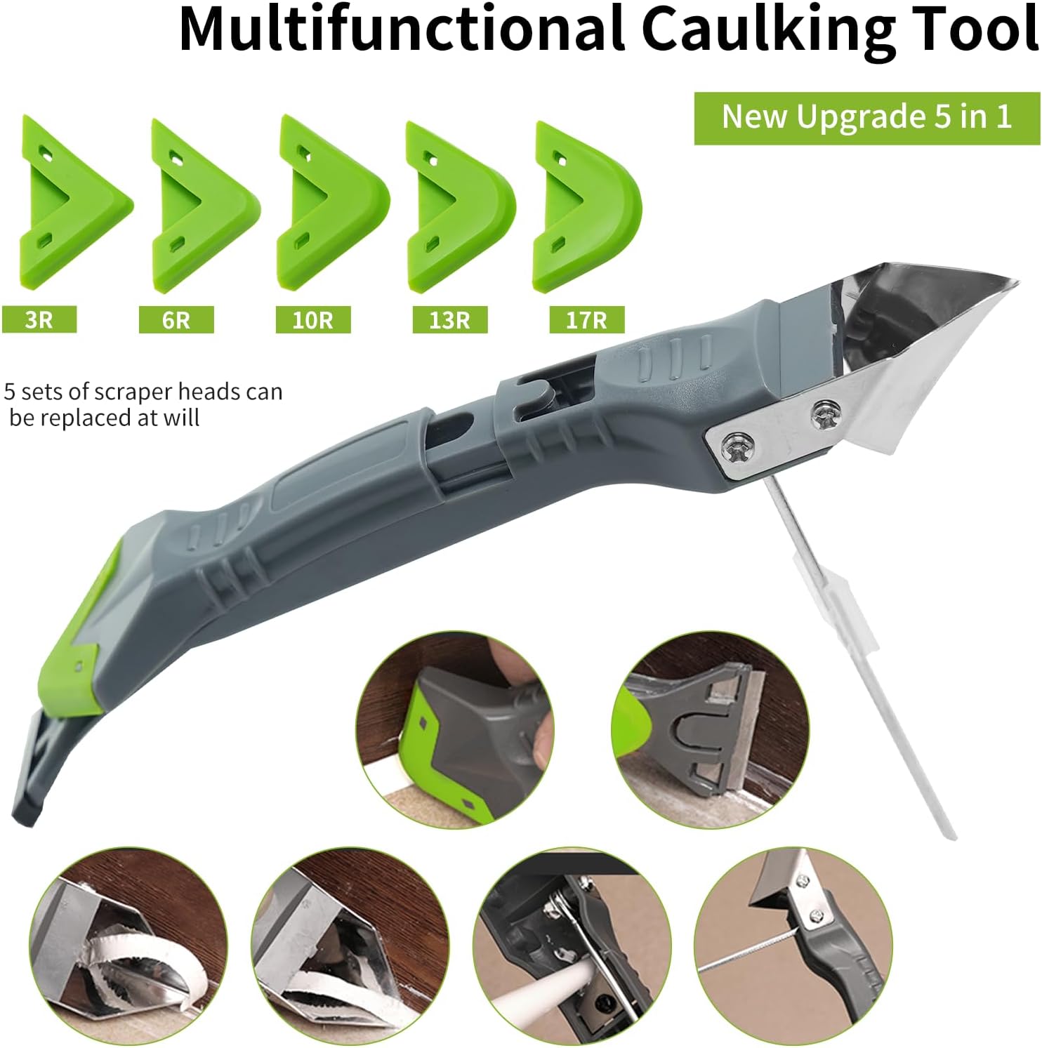 Bathroom Caulk Siliconized - Herramientas de calafateo de silicona 5