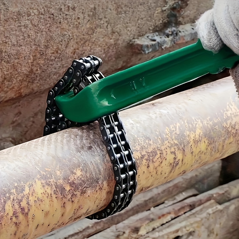 Pipe Wrench Adjustable - Llave de Cadena Ajustable de Alta