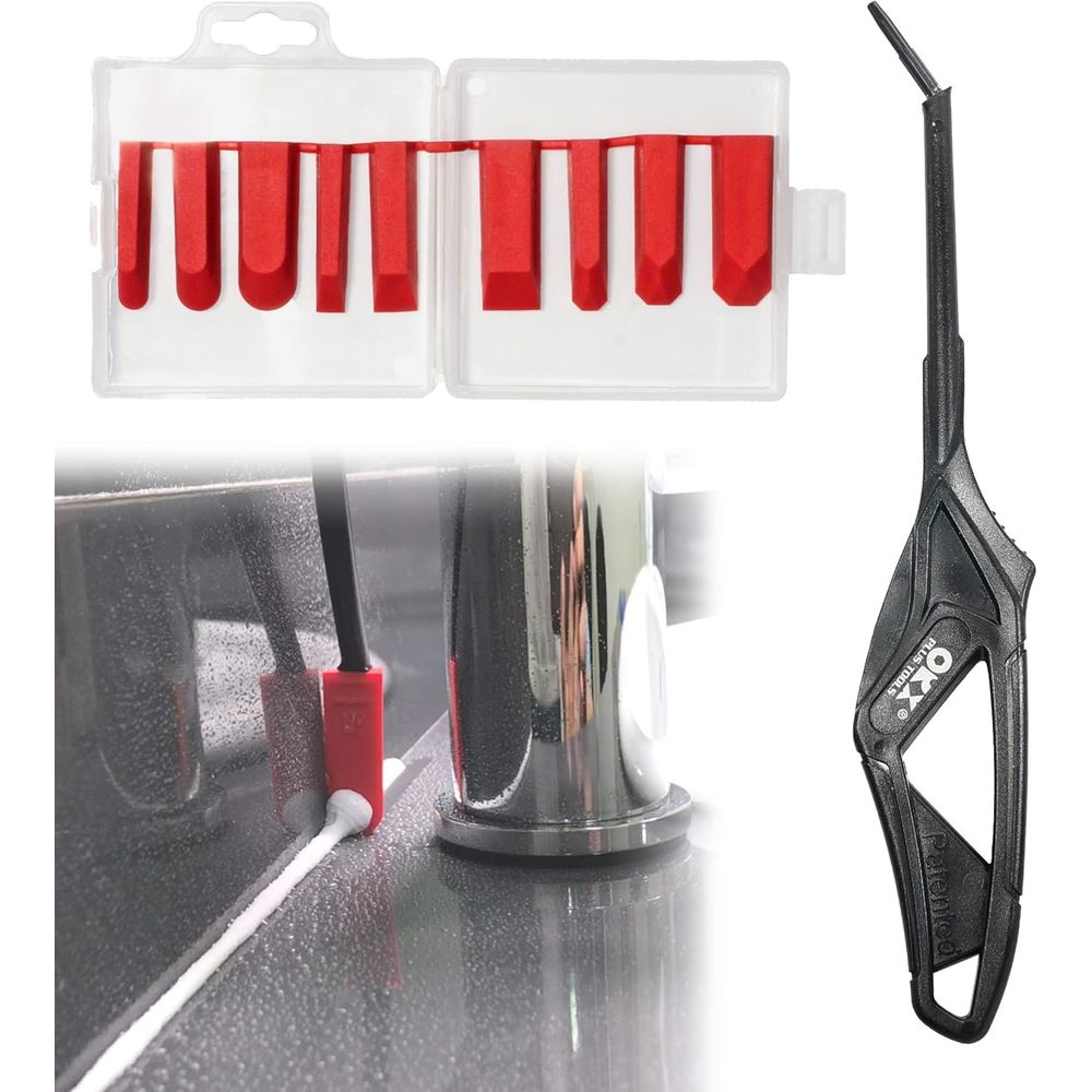 Bathroom Caulk Siliconized - Kit de Herramientas de Calafateo de