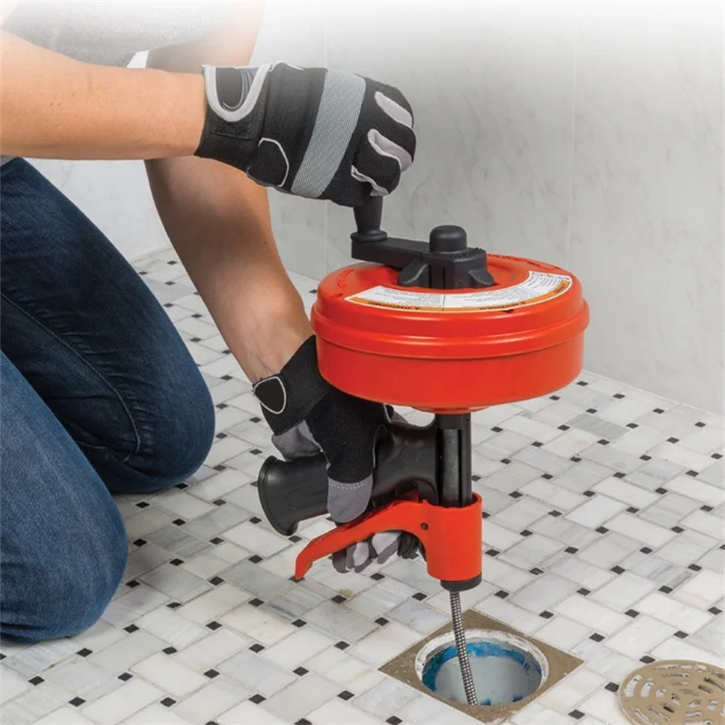 Máquina de dragado de bloqueo  - Plumbing Snake Drain reseña y precio