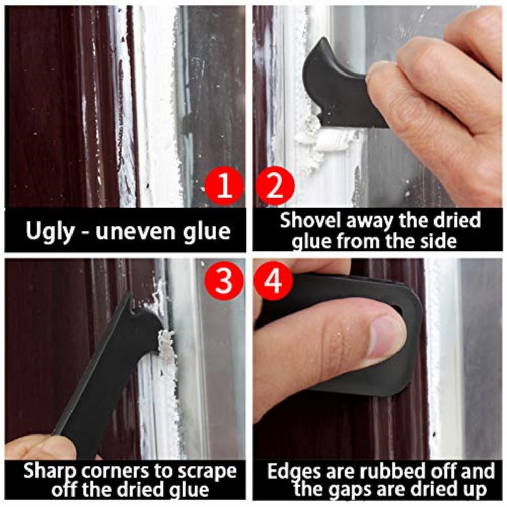 Juego de 11 Herramientas de Si - Bathroom Caulk Siliconized reseña y precio