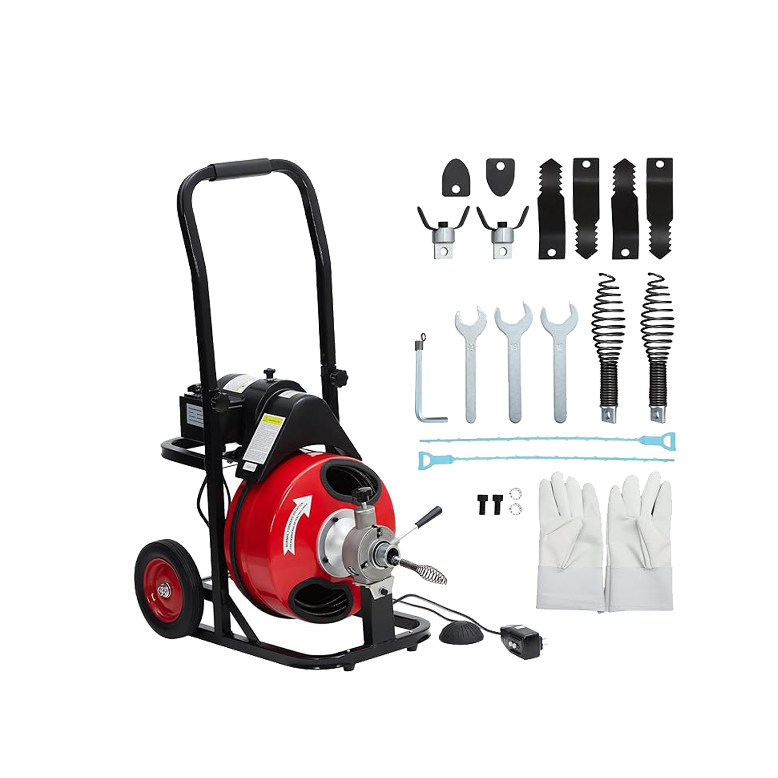 Máquina desatascadora de desag - Plumbing Snake Drain reseña y precio