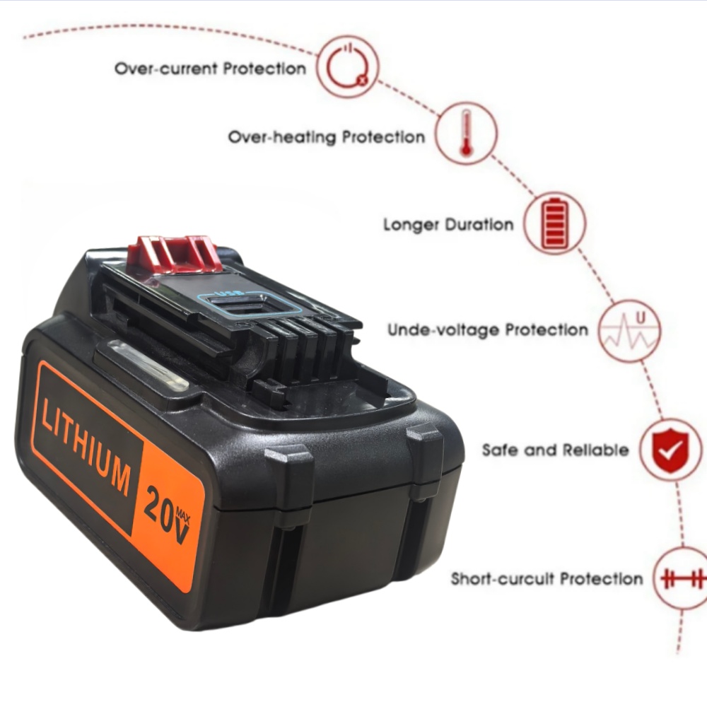 Batería de repuesto de alta ca - Black+Decker Tool 20V Max reseña y precio