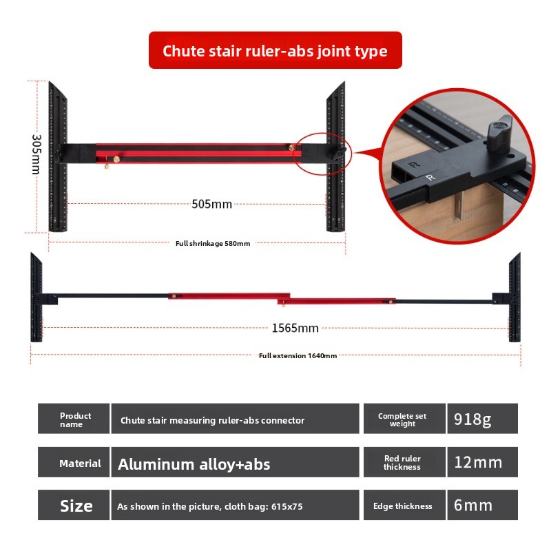 Regla para escaleras de aleaci - Home Improvement In reseña y precio