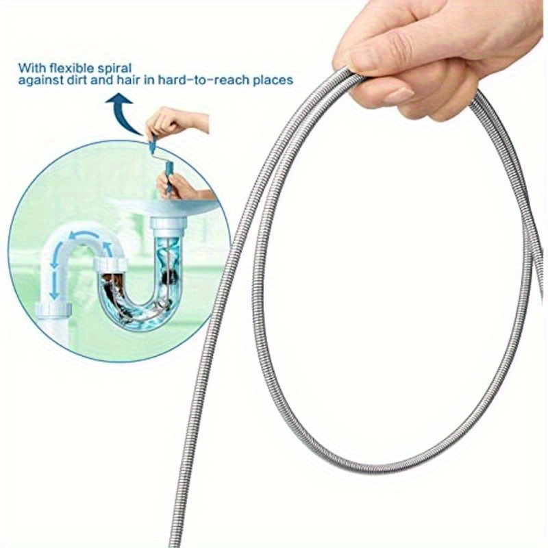 Desatascador de Drenajes Teles - Plumbing Snake Drain reseña y precio