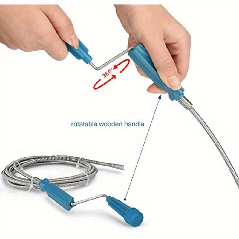Desatascador de Drenajes Teles - Plumbing Snake Drain reseña y precio