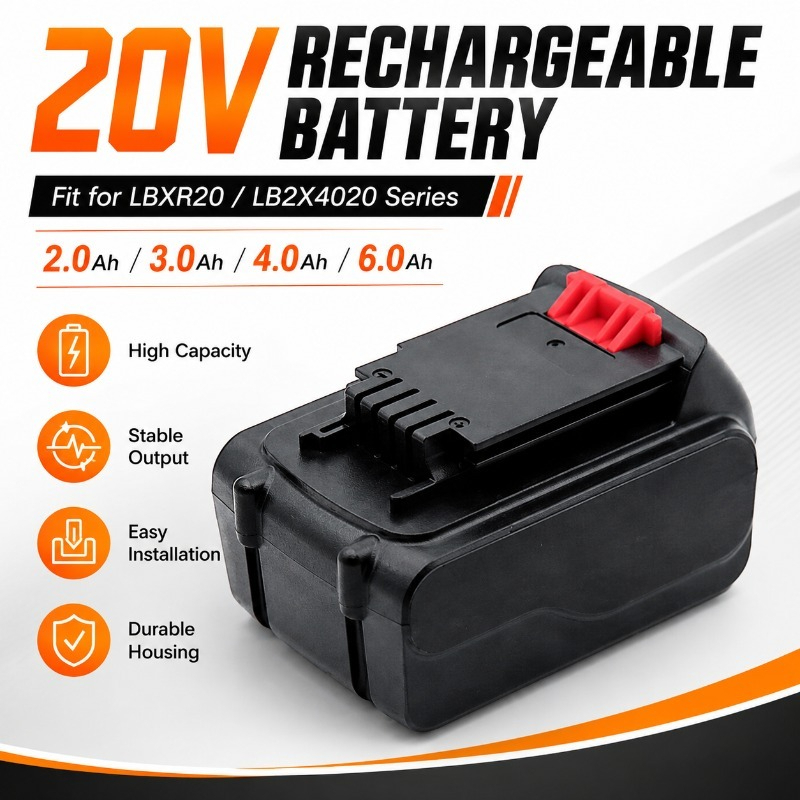 Batería de Repuesto de Iones d - Black+Decker Tool 20V Max reseña y precio