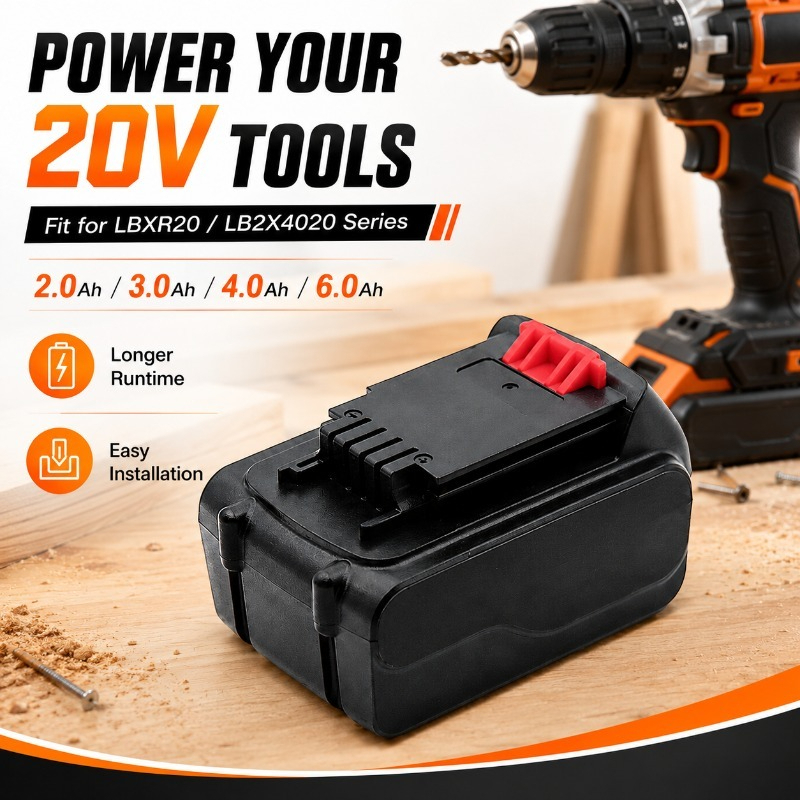 Batería de Repuesto de Iones d - Black+Decker Tool 20V Max reseña y precio