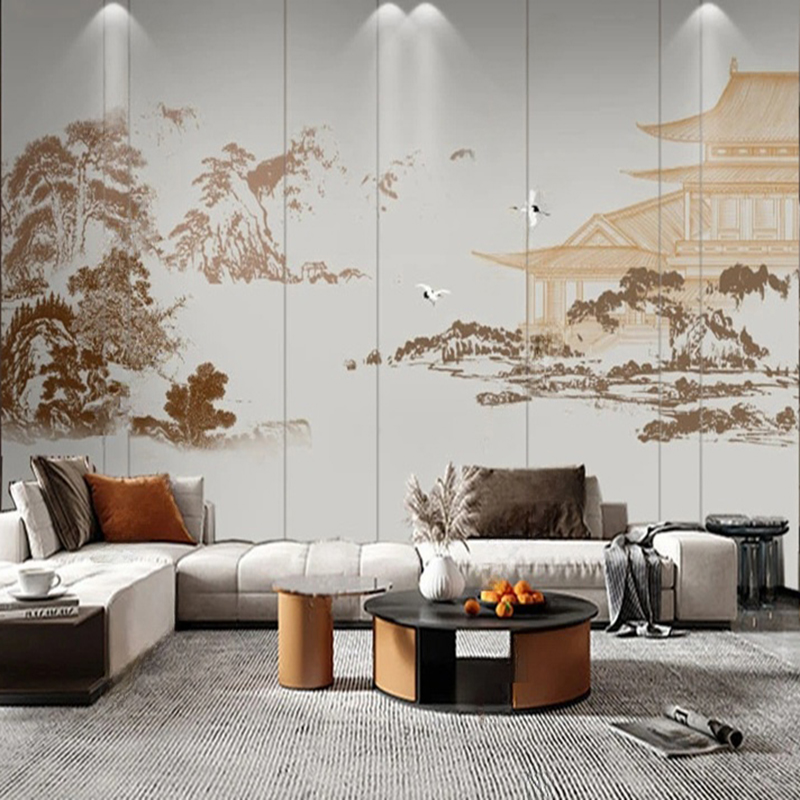 Mural de pared de paisaje de t - Home Improvement Background reseña y precio