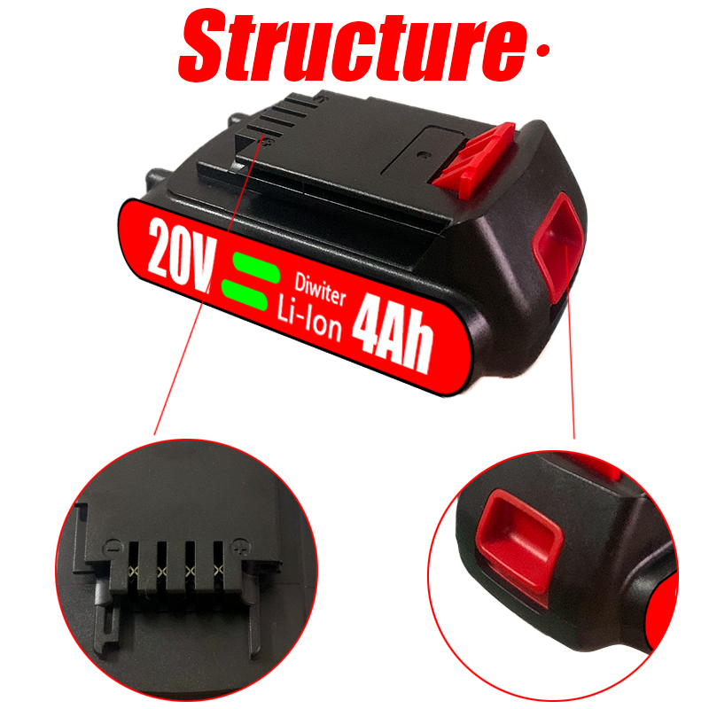18V 4000mAh para Black & Decke - Black+Decker Tool 20V Max reseña y precio
