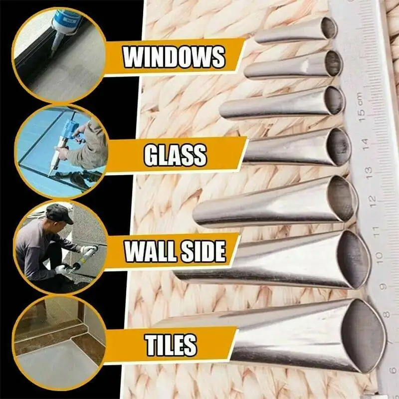 Aplicador de boquilla de calaf - Bathroom Caulk Siliconized reseña y precio