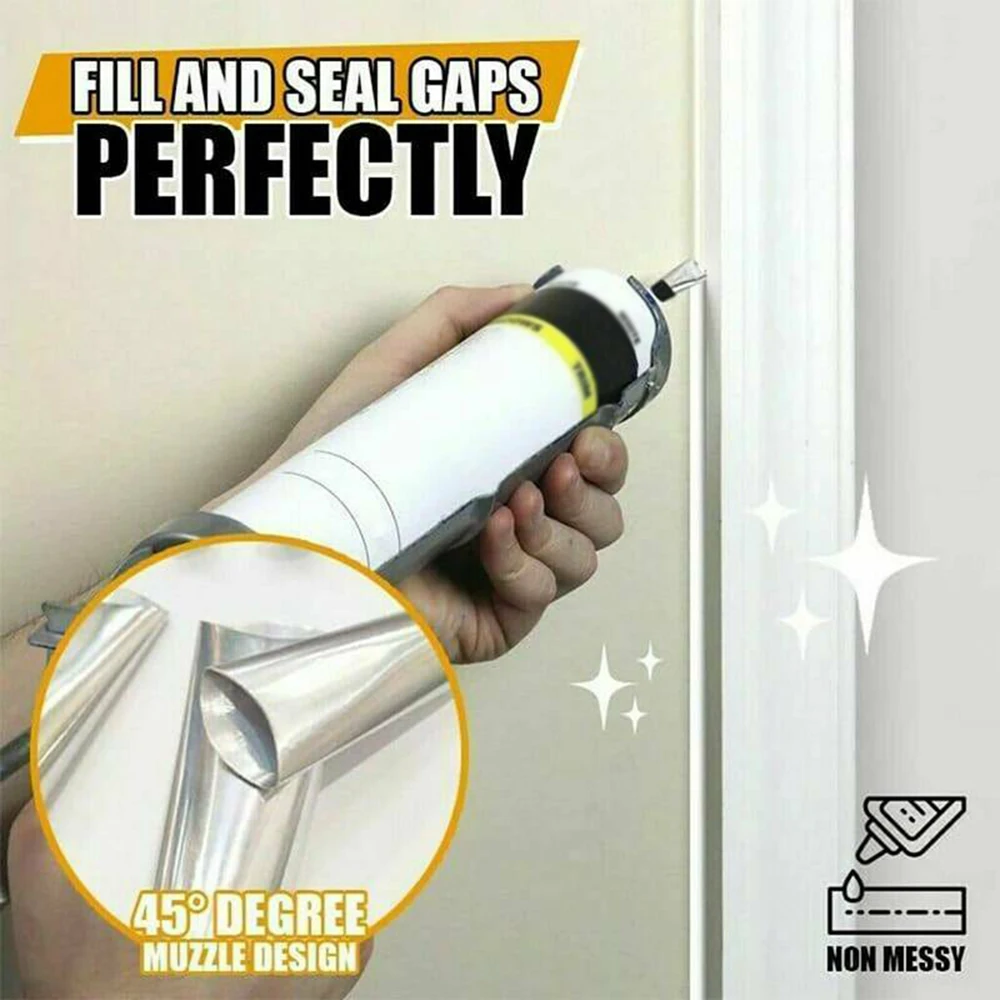 Aplicador de boquilla de calaf - Bathroom Caulk Siliconized reseña y precio