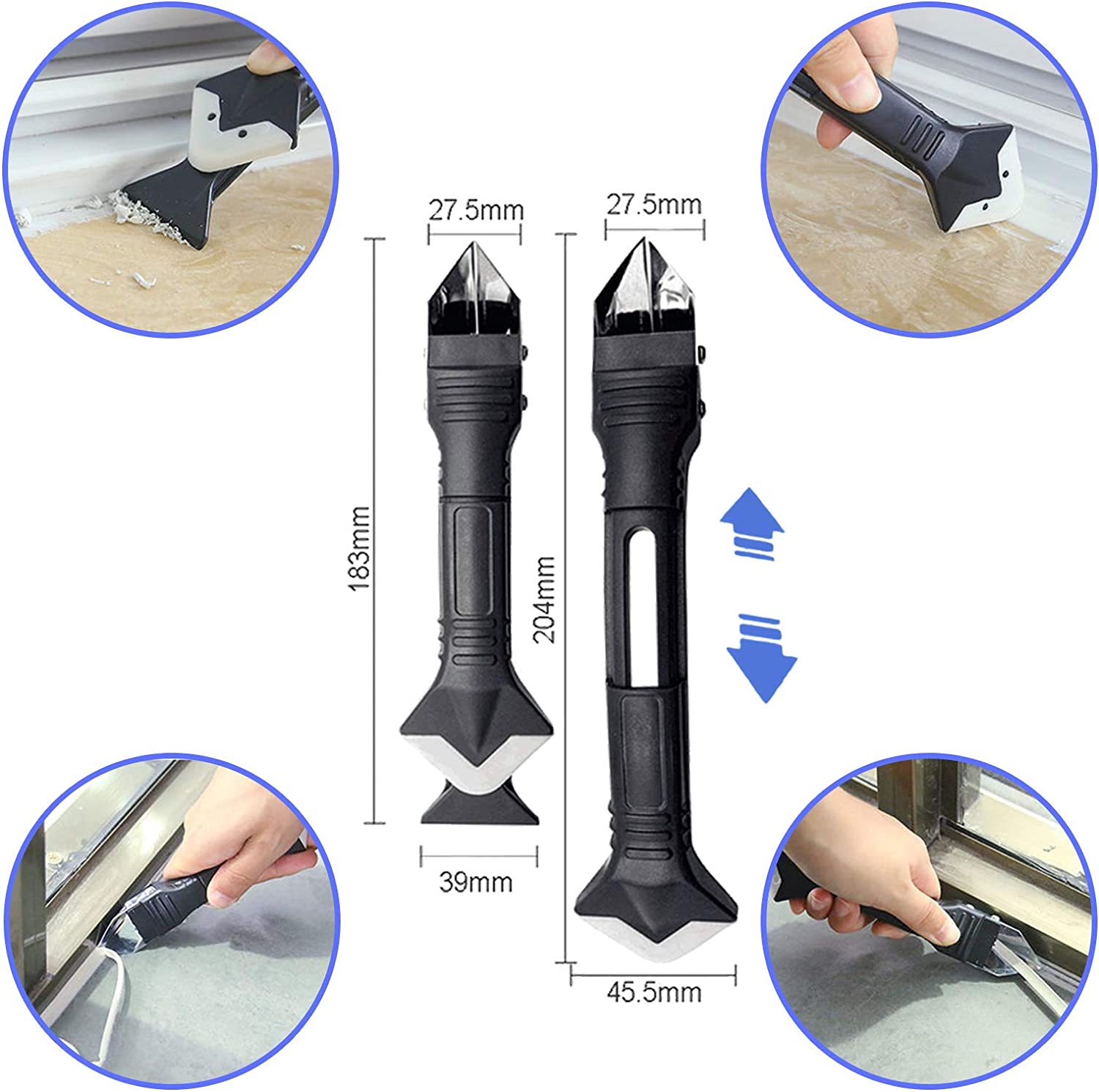 Herramientas de calafateo de s - Bathroom Caulk Siliconized reseña y precio