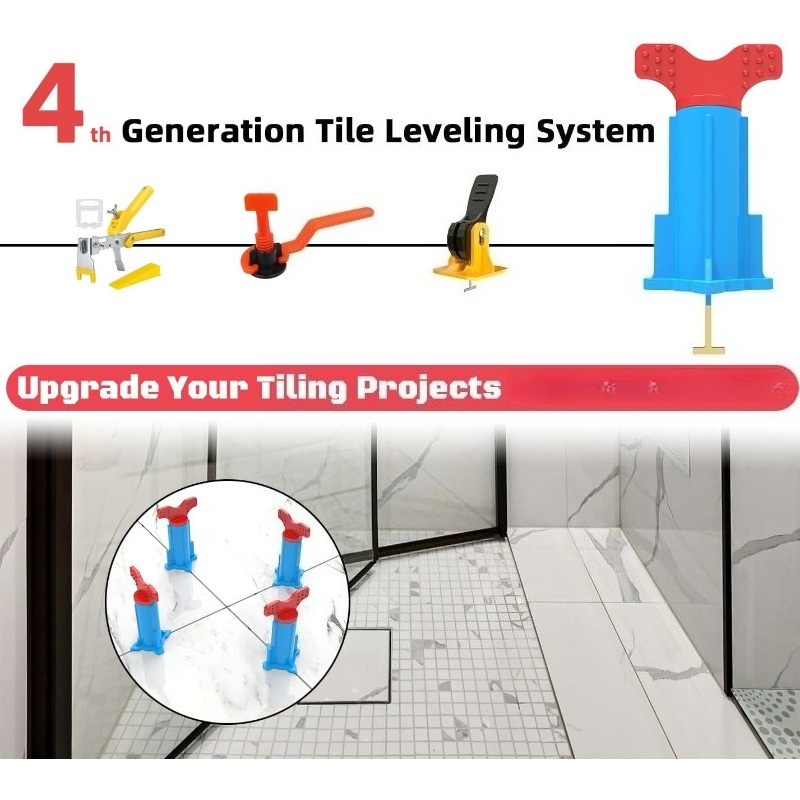 40 Piezas Nuevo Diseño Sistema - Tile Leveling Clip reseña y precio