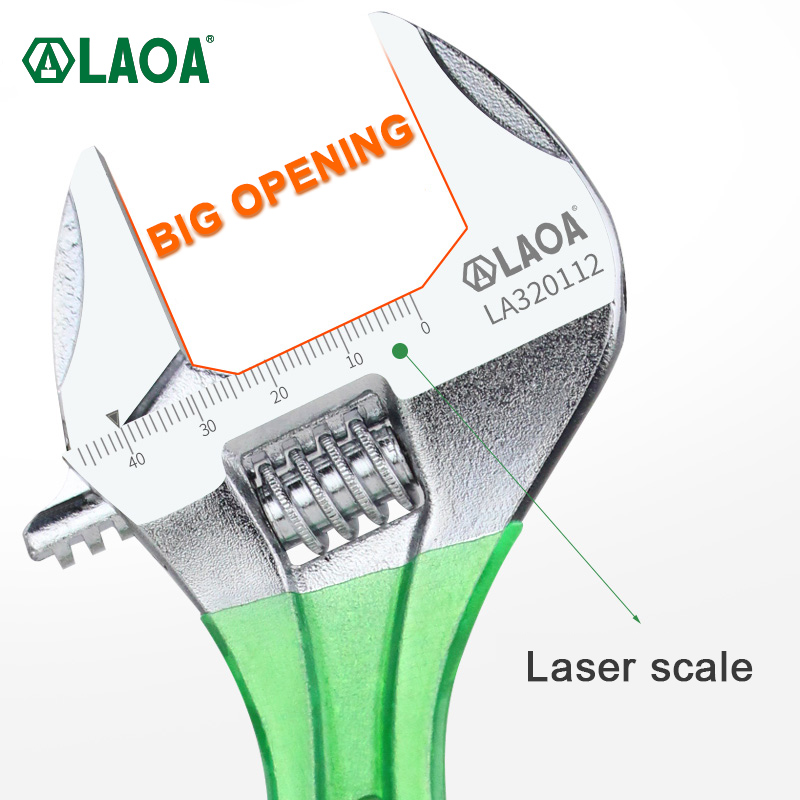 LAOA-llave ajustable de gran a - Pipe Wrench Adjustable reseña y precio
