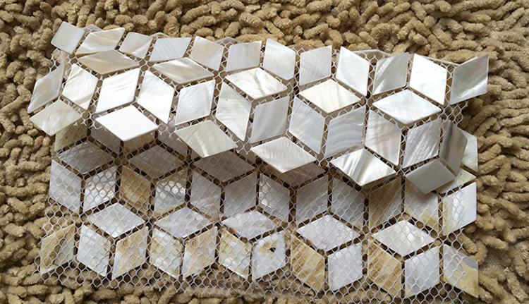 Azulejo de mosaico de concha b - Home Improvement Background reseña y precio