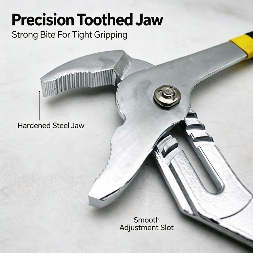 Alicates Ajustables Portátiles - Pipe Wrench Adjustable reseña y precio