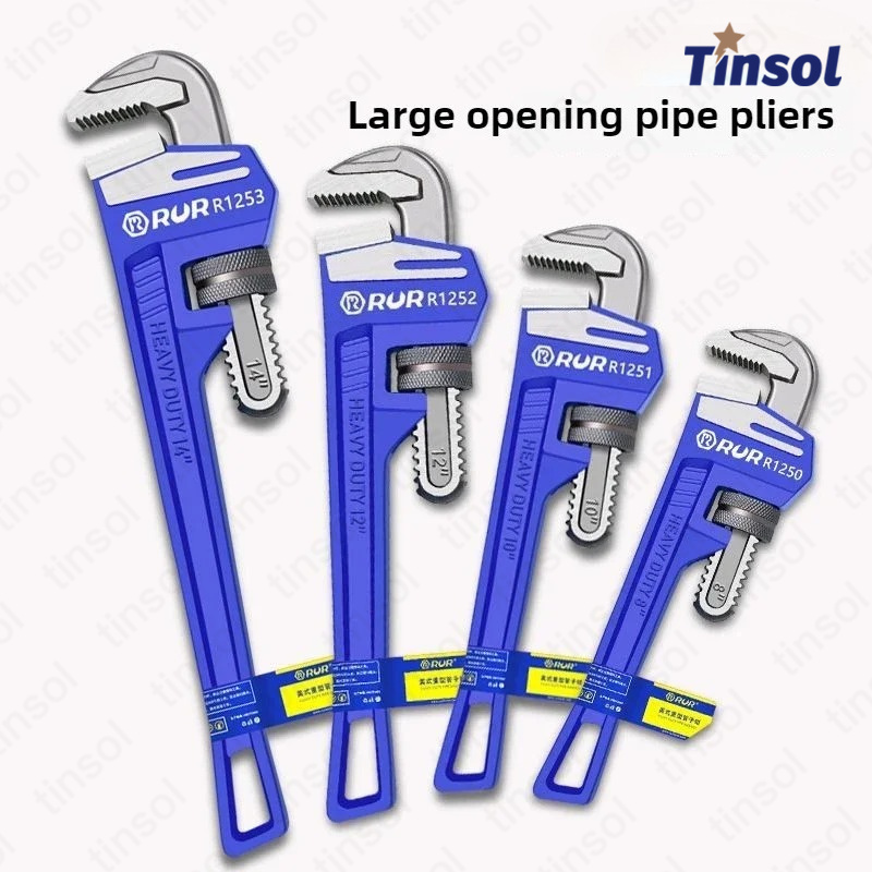 Llave de tubo recta de alumini - Pipe Wrench Adjustable reseña y precio