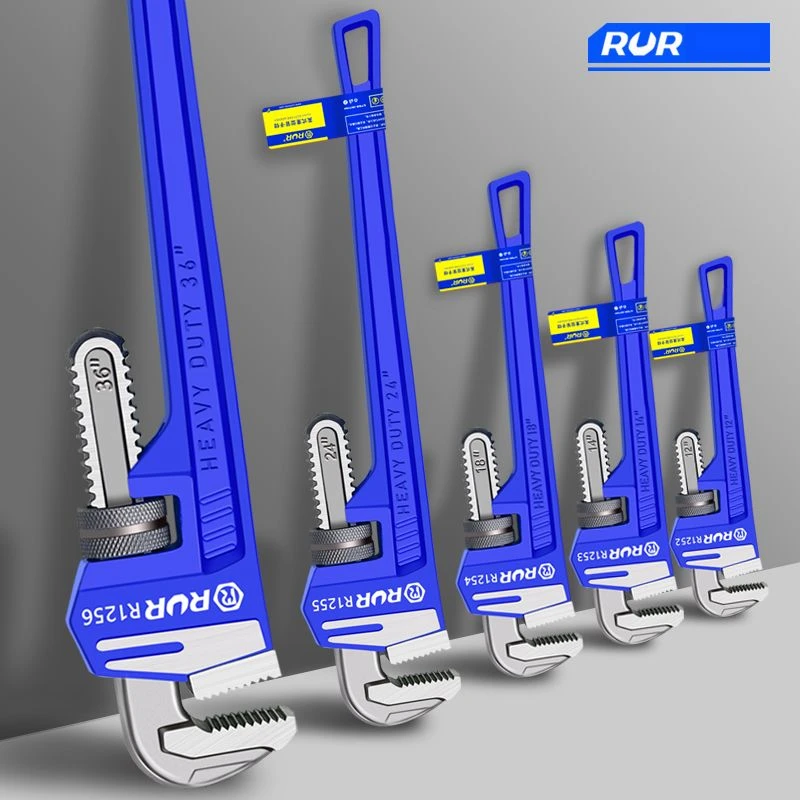 Llave de tubo recta de alumini - Pipe Wrench Adjustable reseña y precio