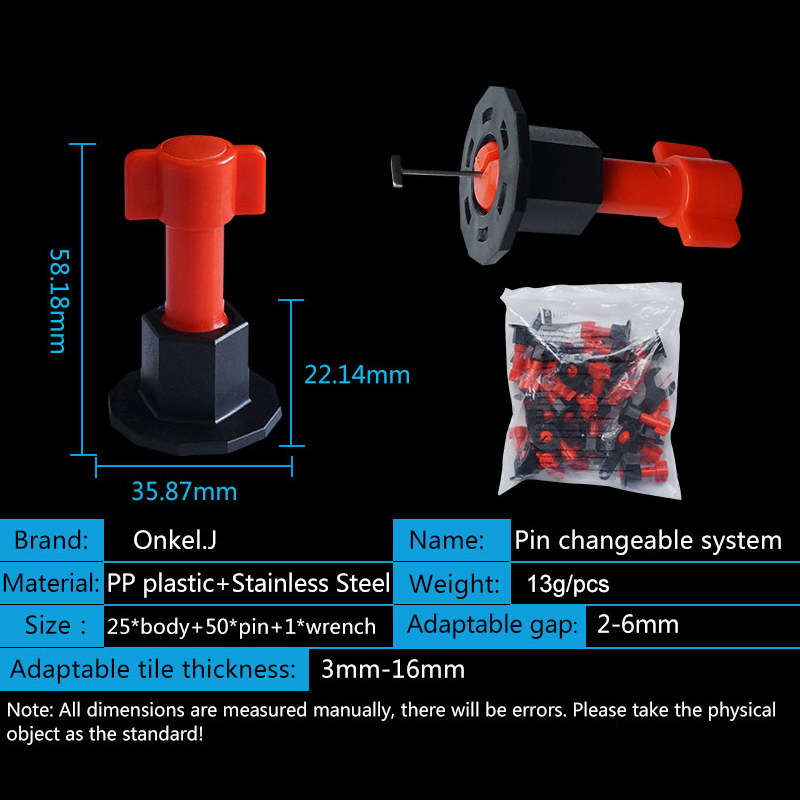 ONKE-sistema de nivelación de  - Tile Leveling Clip reseña y precio