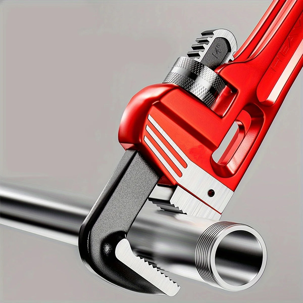 Llave de tubo recta de alta re - Pipe Wrench Adjustable reseña y precio