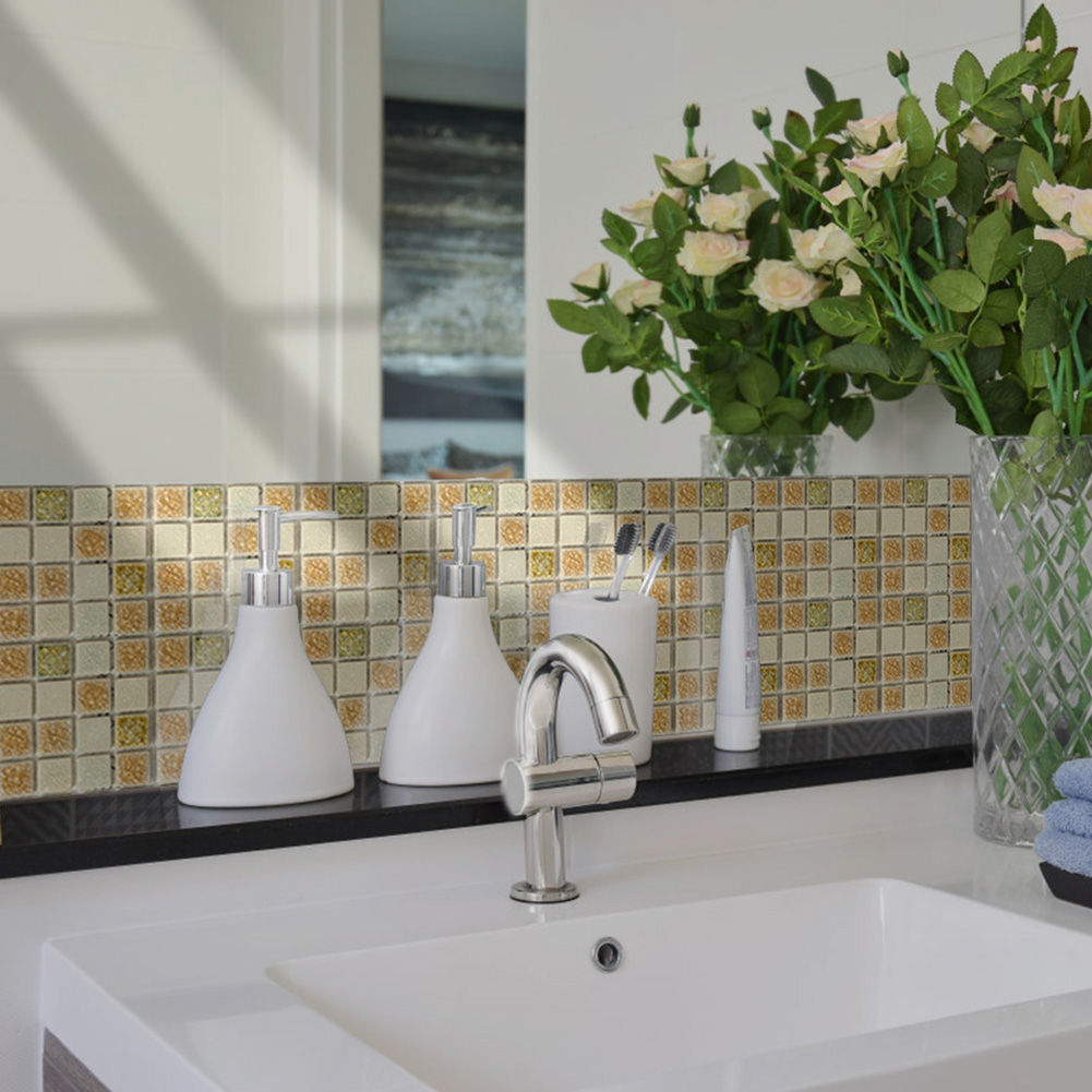 Adhesivo 3D para Azulejos de M - Home Improvement Background reseña y precio